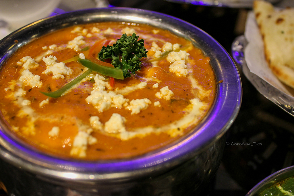 印度蔬菜紅醬奶油奶酪咖哩-淇里思印度餐廳