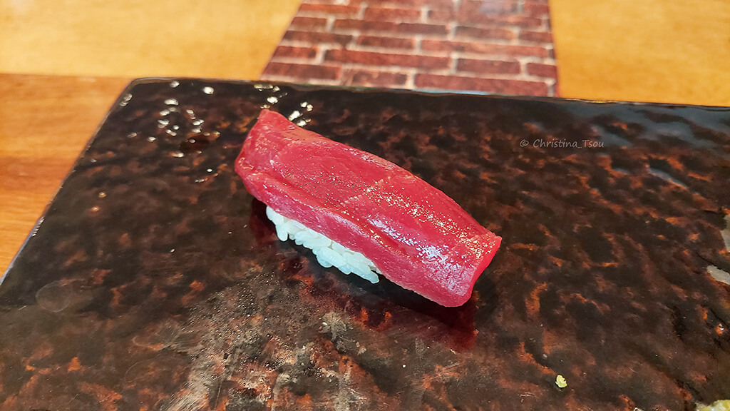 鮪魚赤身握壽司-台中板前日本料理